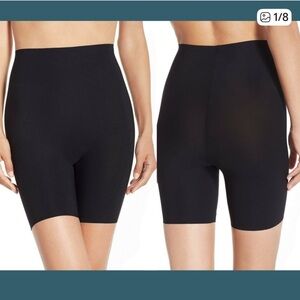Commando Classic Control Shaper Seamless  Black Short, Small